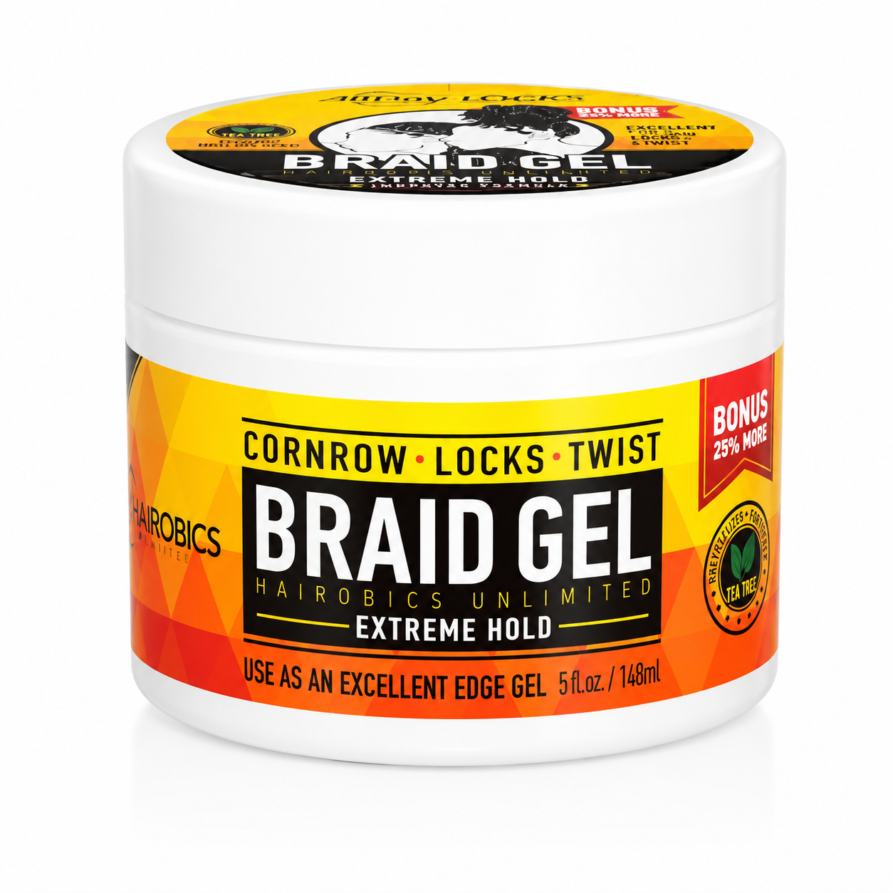 Gel BRAID EXTREME HOLD 148ml - ALL DAY LOCKS