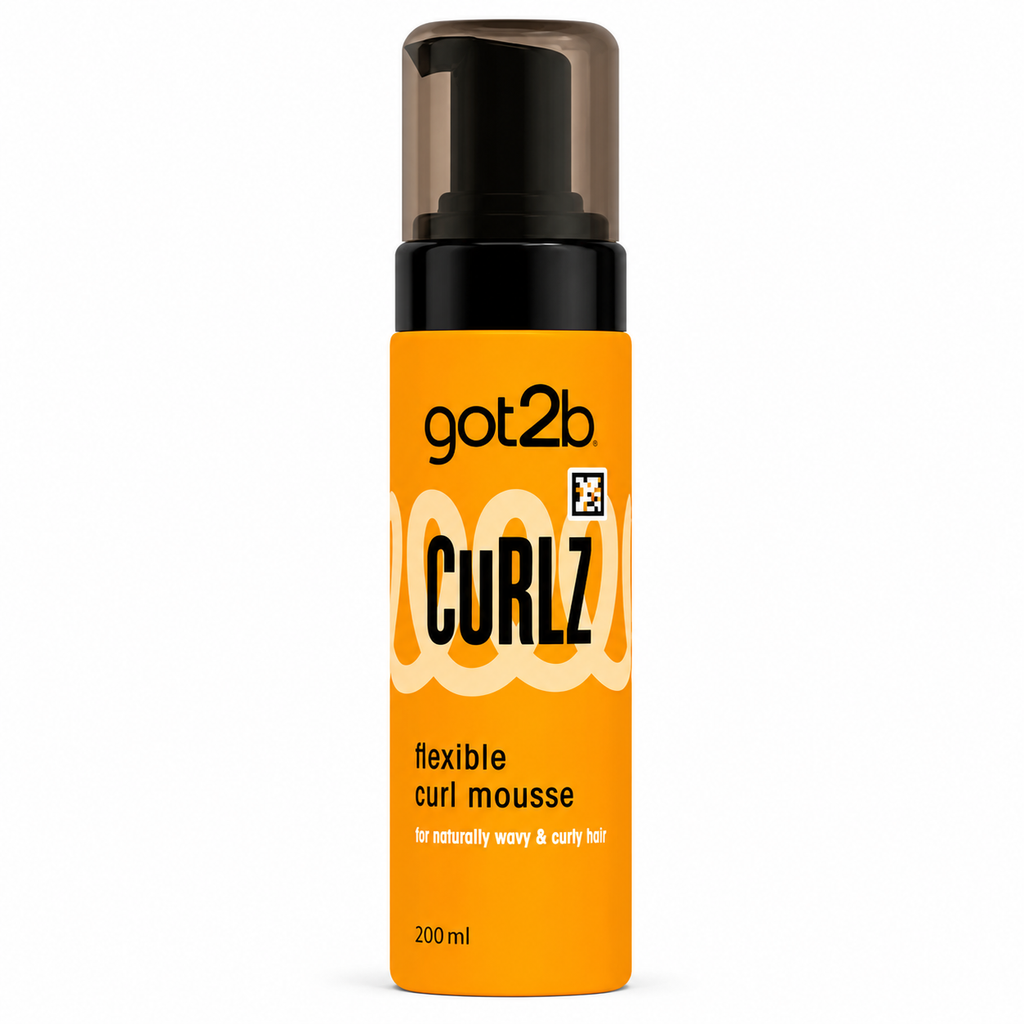 Mousse Coiffante FLEXIBLE CURLZ 200ml - GOT2B