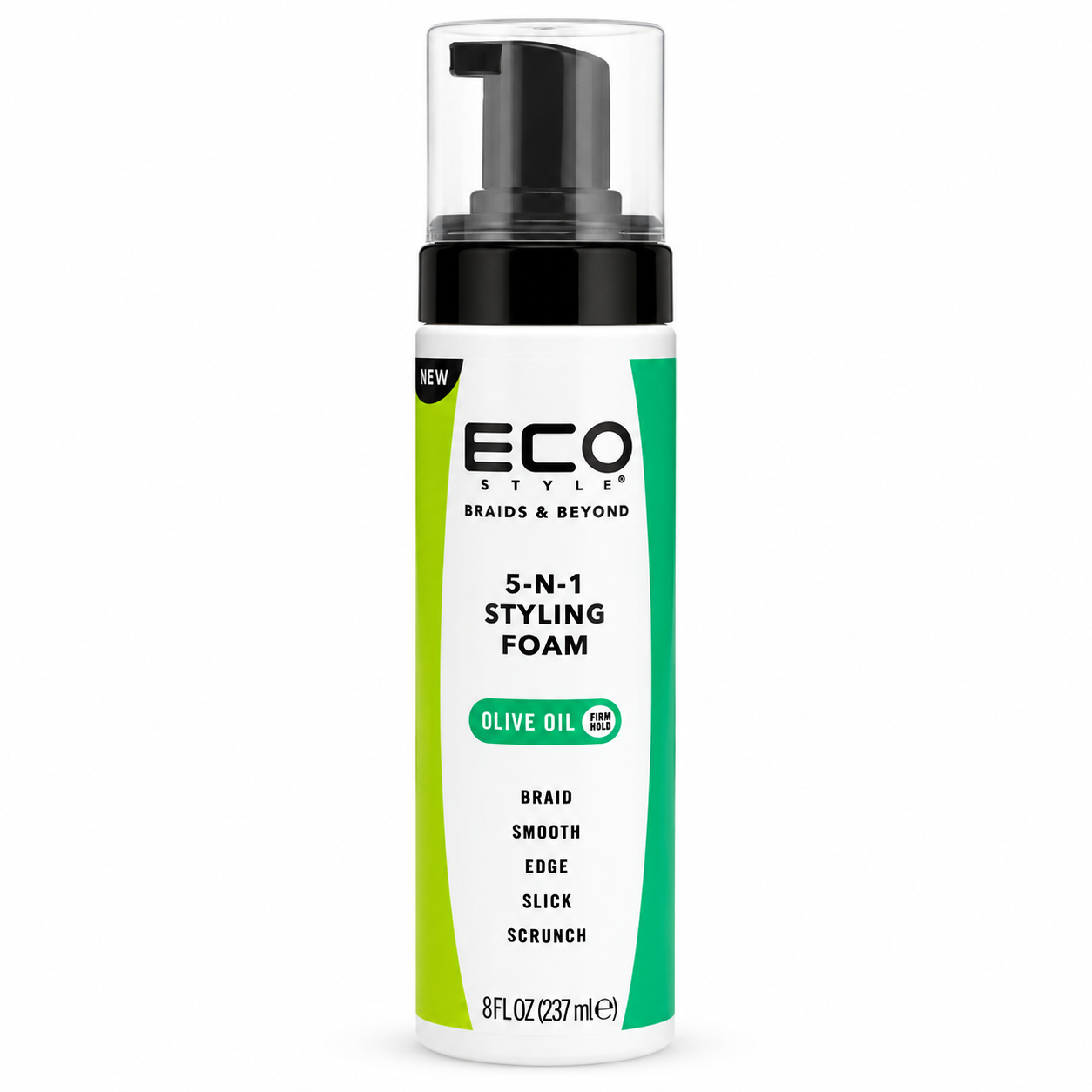 Mousse Coiffante Olive Oil 5en1 237ml - ECO STYLE