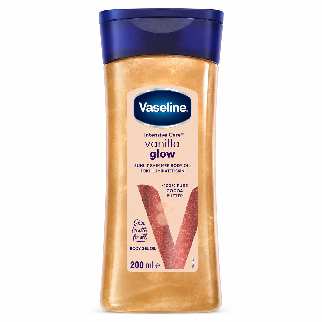 Gel Huile Body Oil Vanilla Glow 200ml - VASELINE