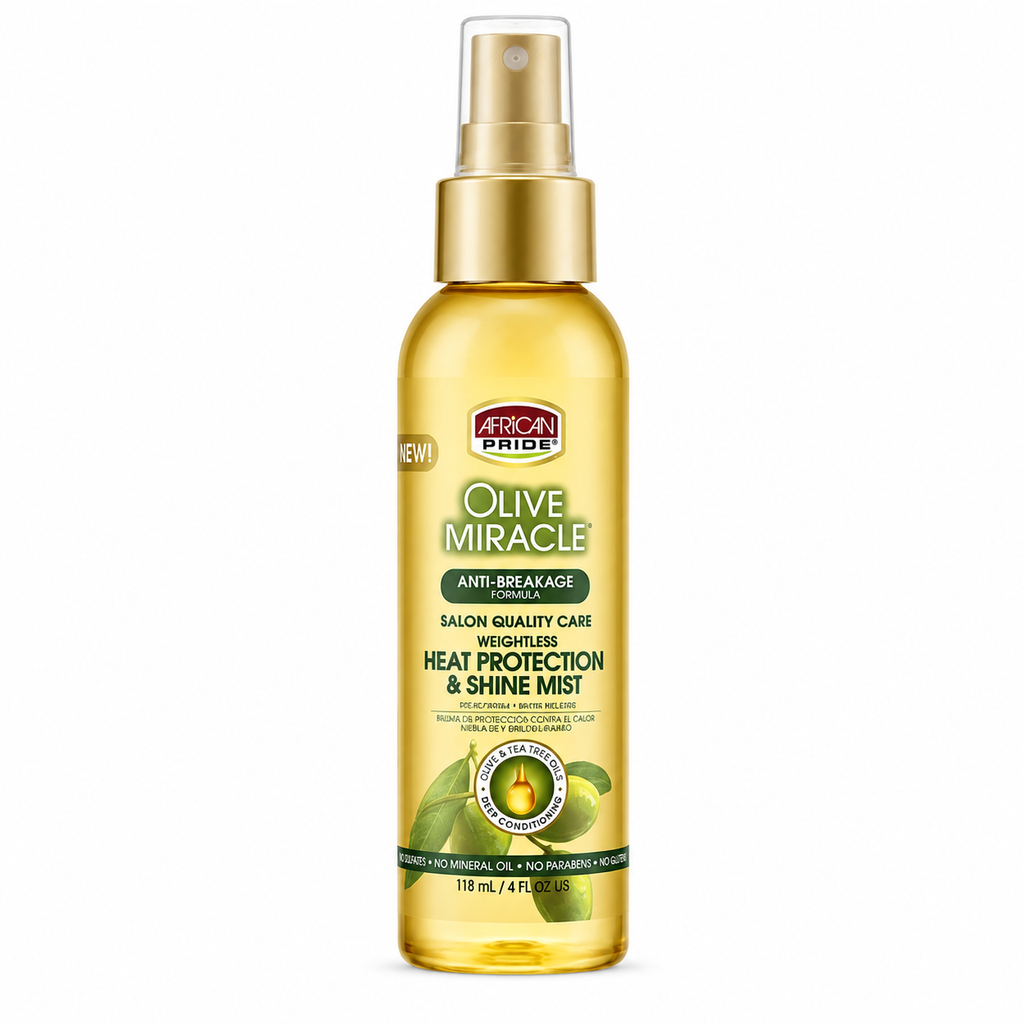 Serum HEAT PROTECTION & SHINE MIST 118ml - AFRICAN PRIDE
