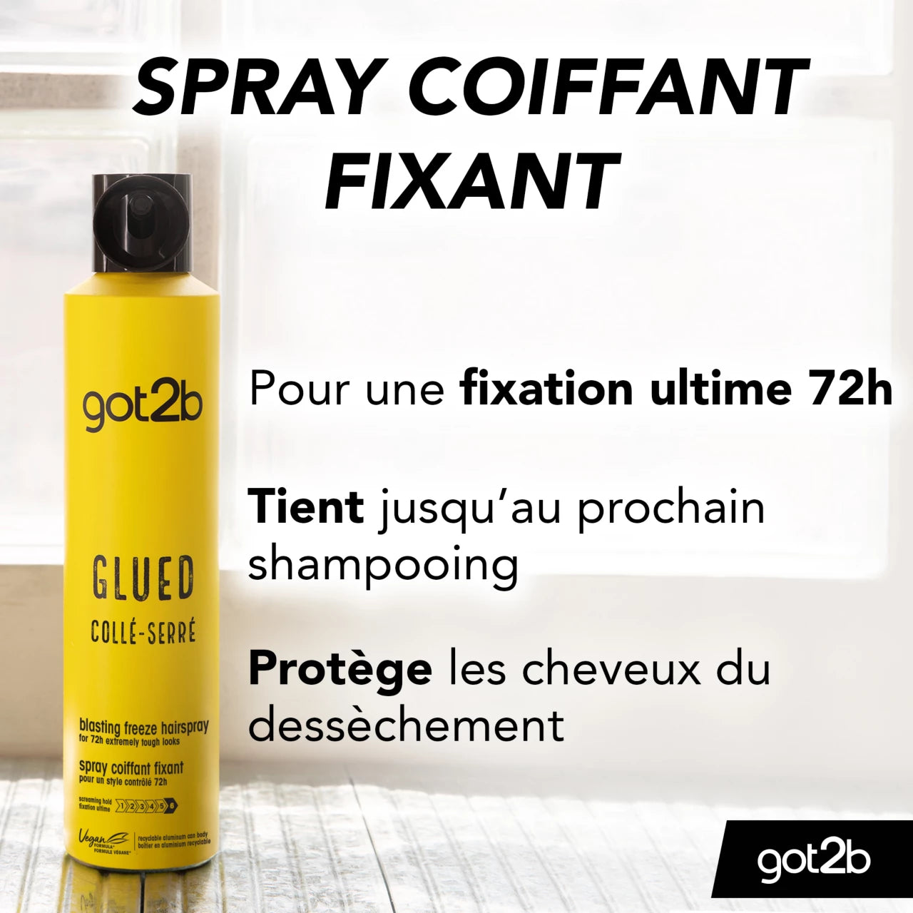 Laque Glued Blasting Freeze Spray 300ml - GOT2B