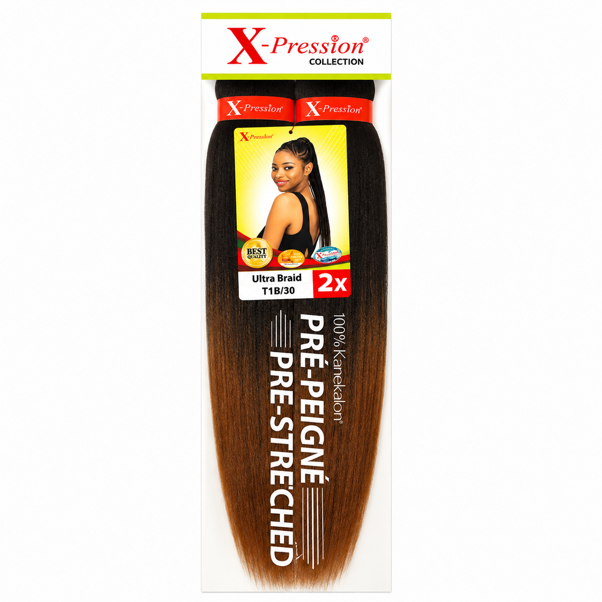 Pre Streched XPRESSION Couleur T1B/30
