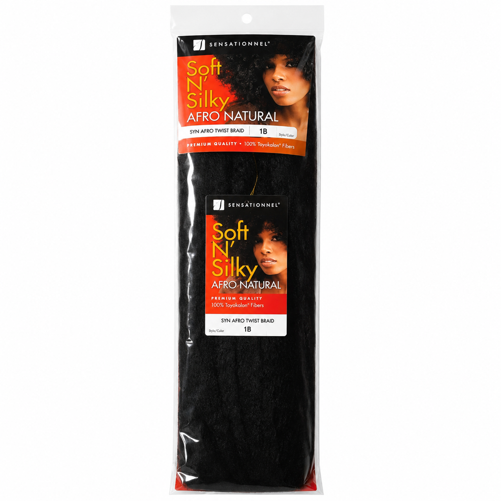 Afro Twist Braid Couleur 1B - SOFT N SILKY