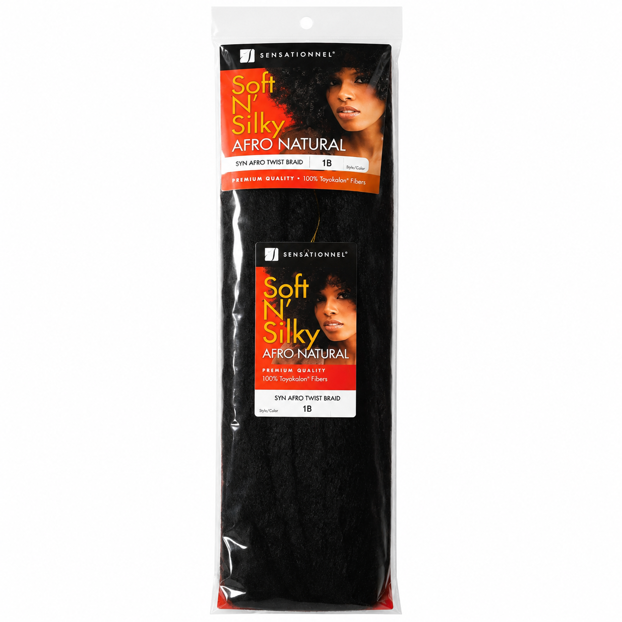 Afro Twist Braid Couleur 1B - SOFT N SILKY