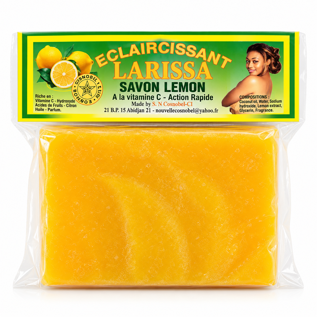 Savon Citron 225g - LARISSA