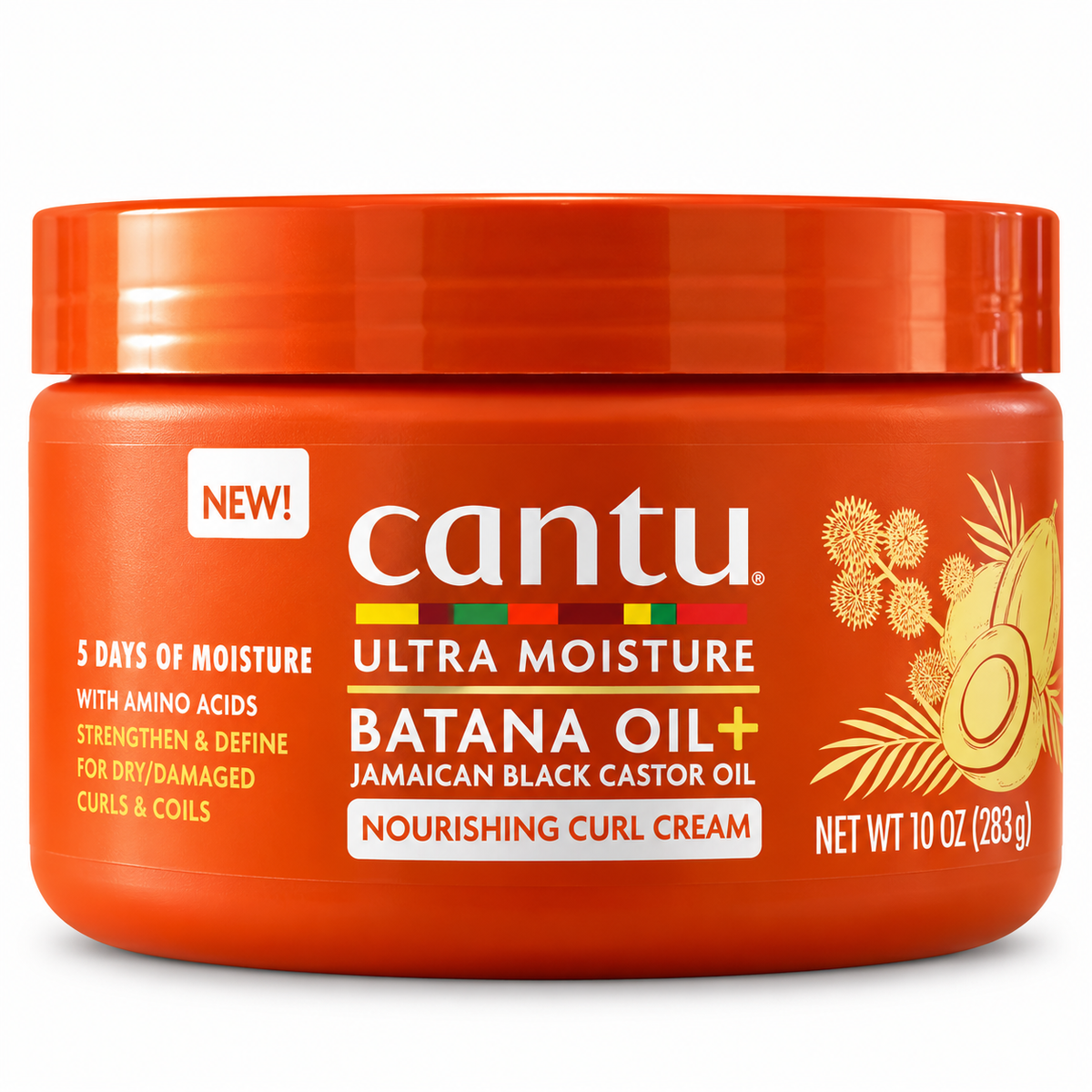 Creme Bouclante CURL CREAM BATANA OIL 283g - CANTU