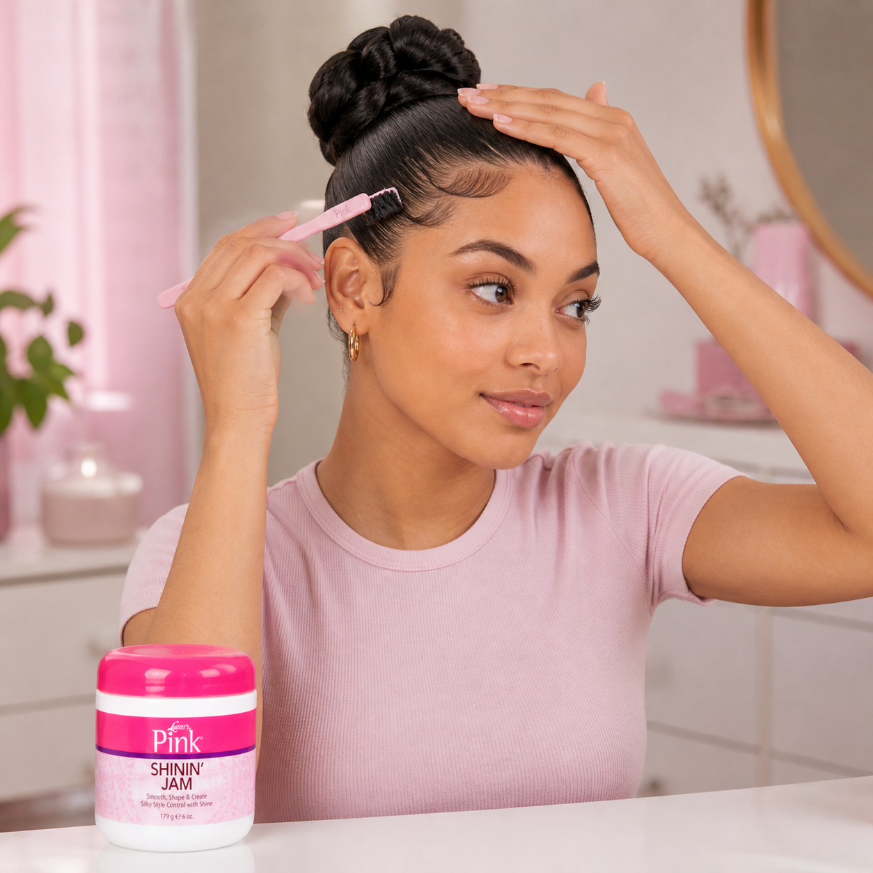 Cire Coiffante Shinin Jam 170g - PINK