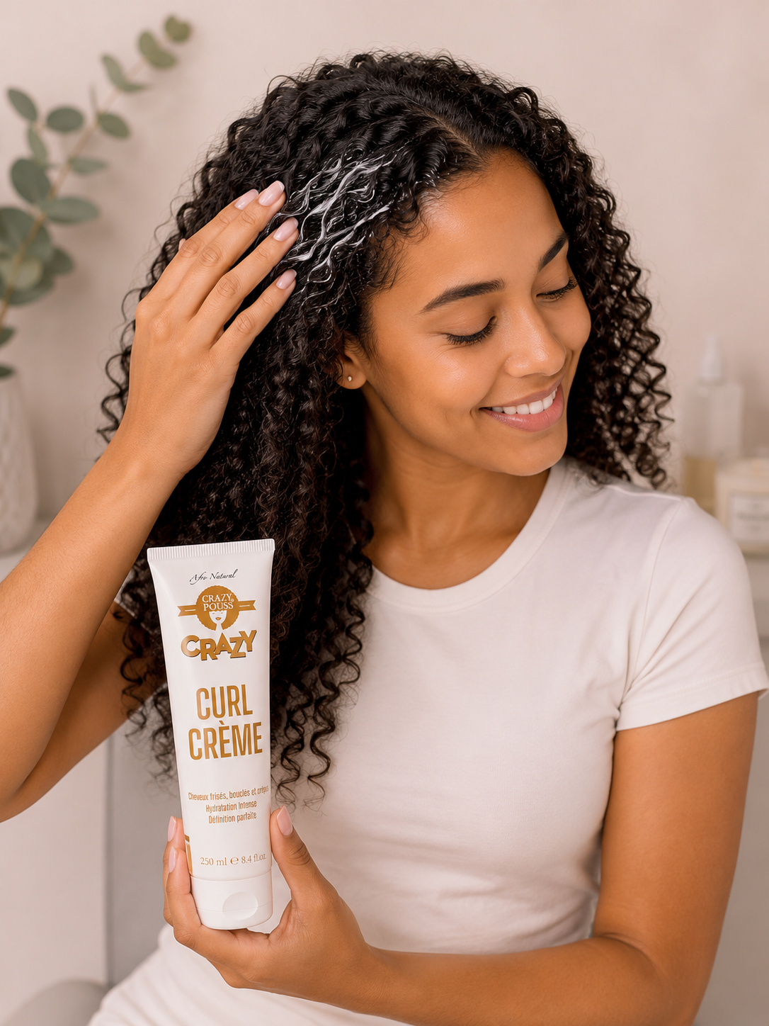 Curl Crème 250ml - CRAZY POUSS
