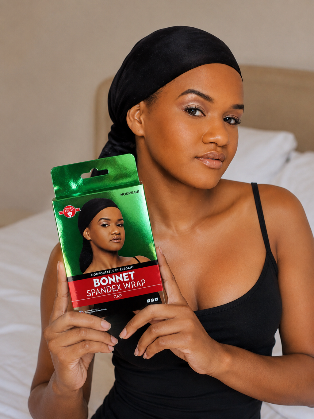Bonnet Collant SPANDEX WRAP - CRAZY POUSS