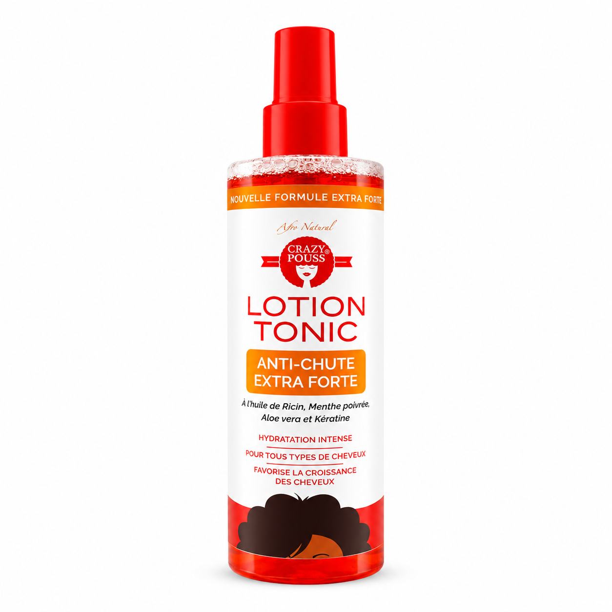 Lotion Tonic Rouge 250ml - CRAZY POUSS