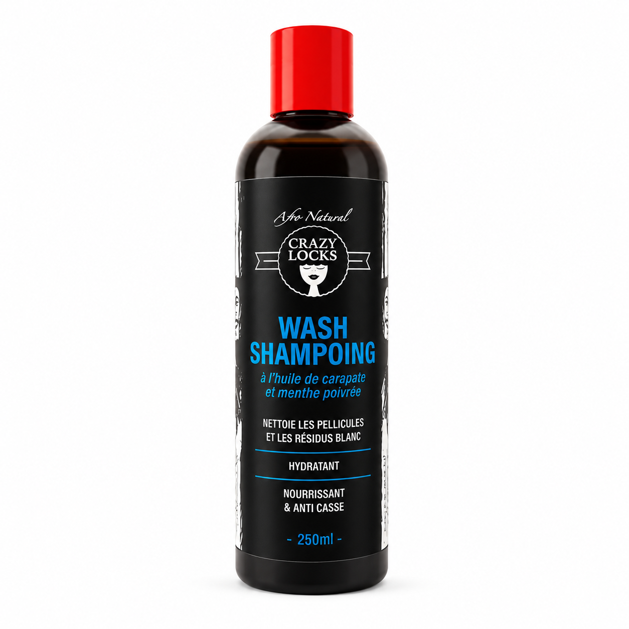 Shampoing Wash 250ml - CRAZY LOCKS