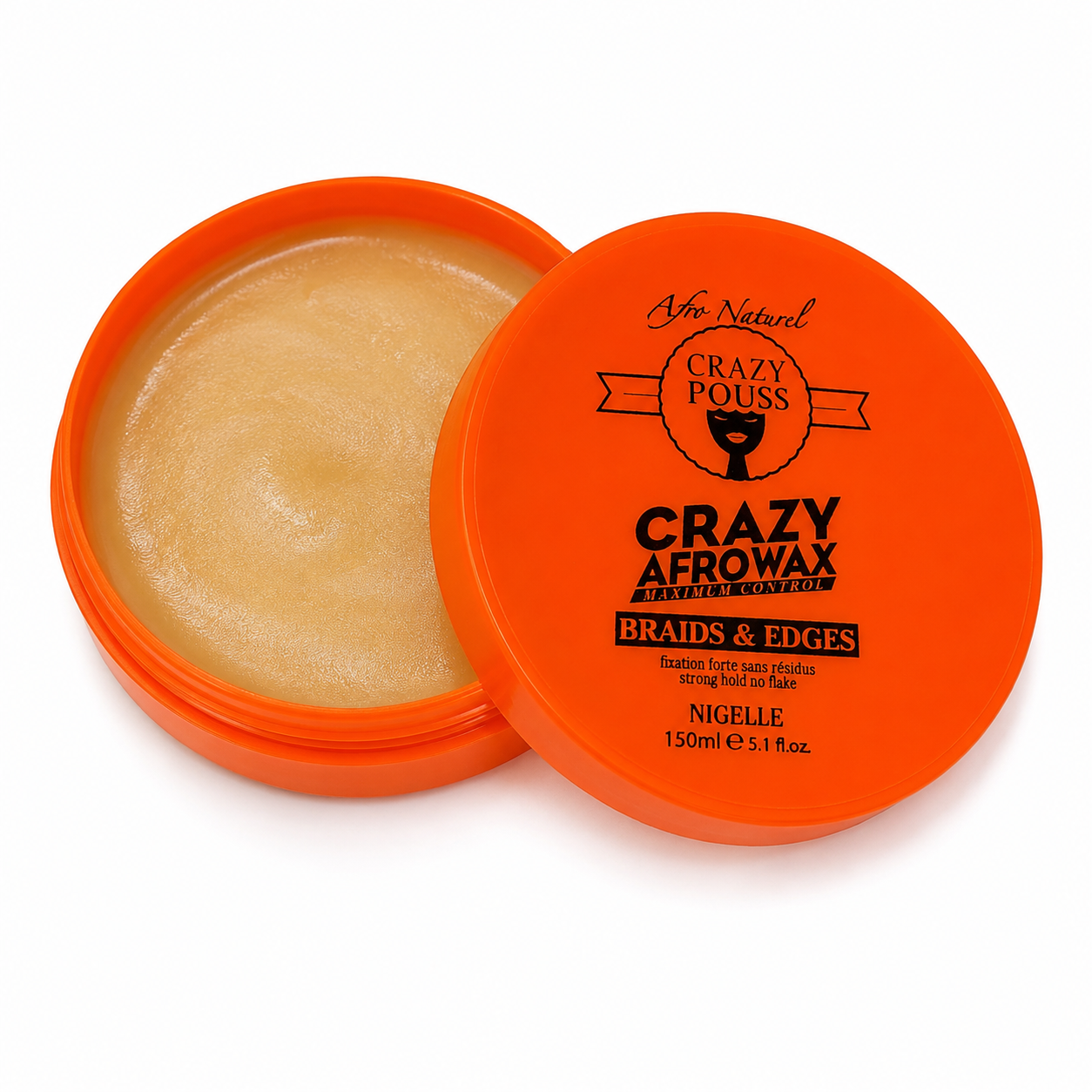 Cire Coiffante Nigelle AFROWAX 150ml - CRAZY POUSS