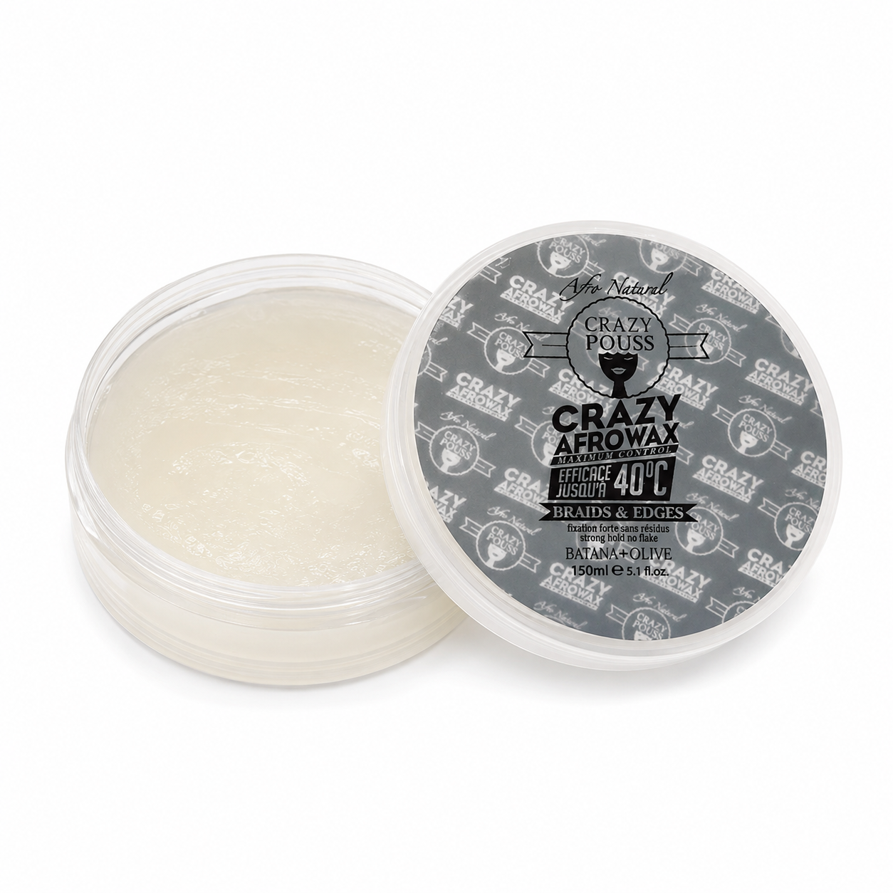 Cire Coiffante Batana AFRO WAX 150 ml – CRAZY POUSS