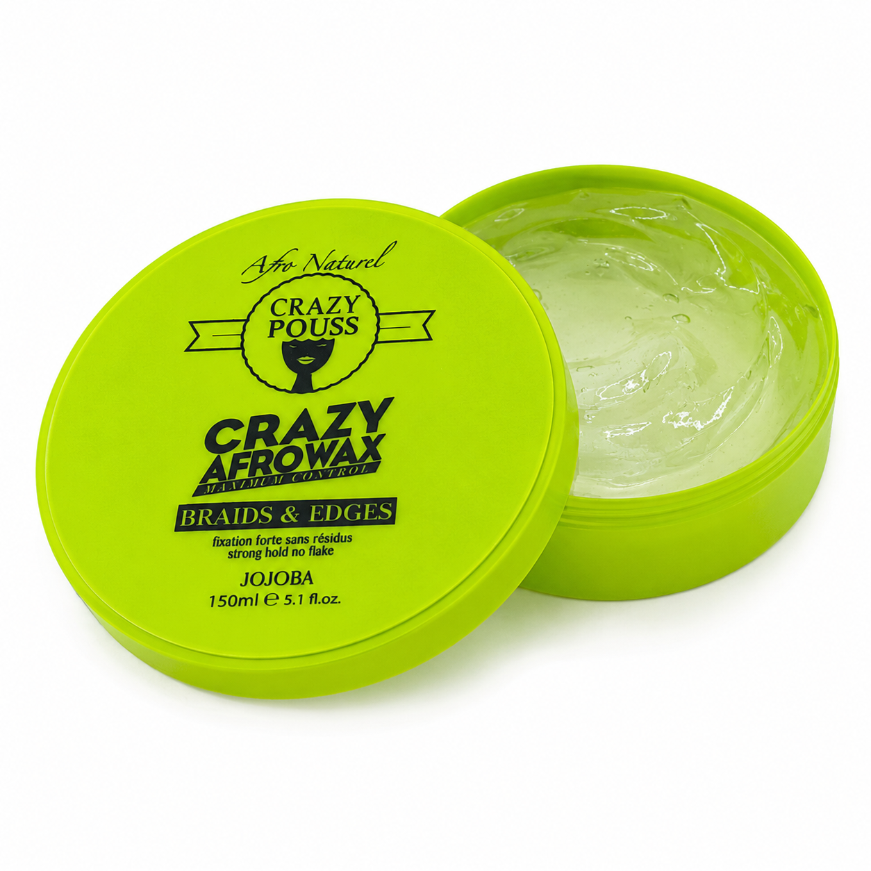 Cire Coiffante CRAZY AFRO WAX JOJOBA - CRAZY POUSS