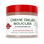 Crème Gelée Boucles à l’Huile de Lin 500ml - CRAZY POUSS