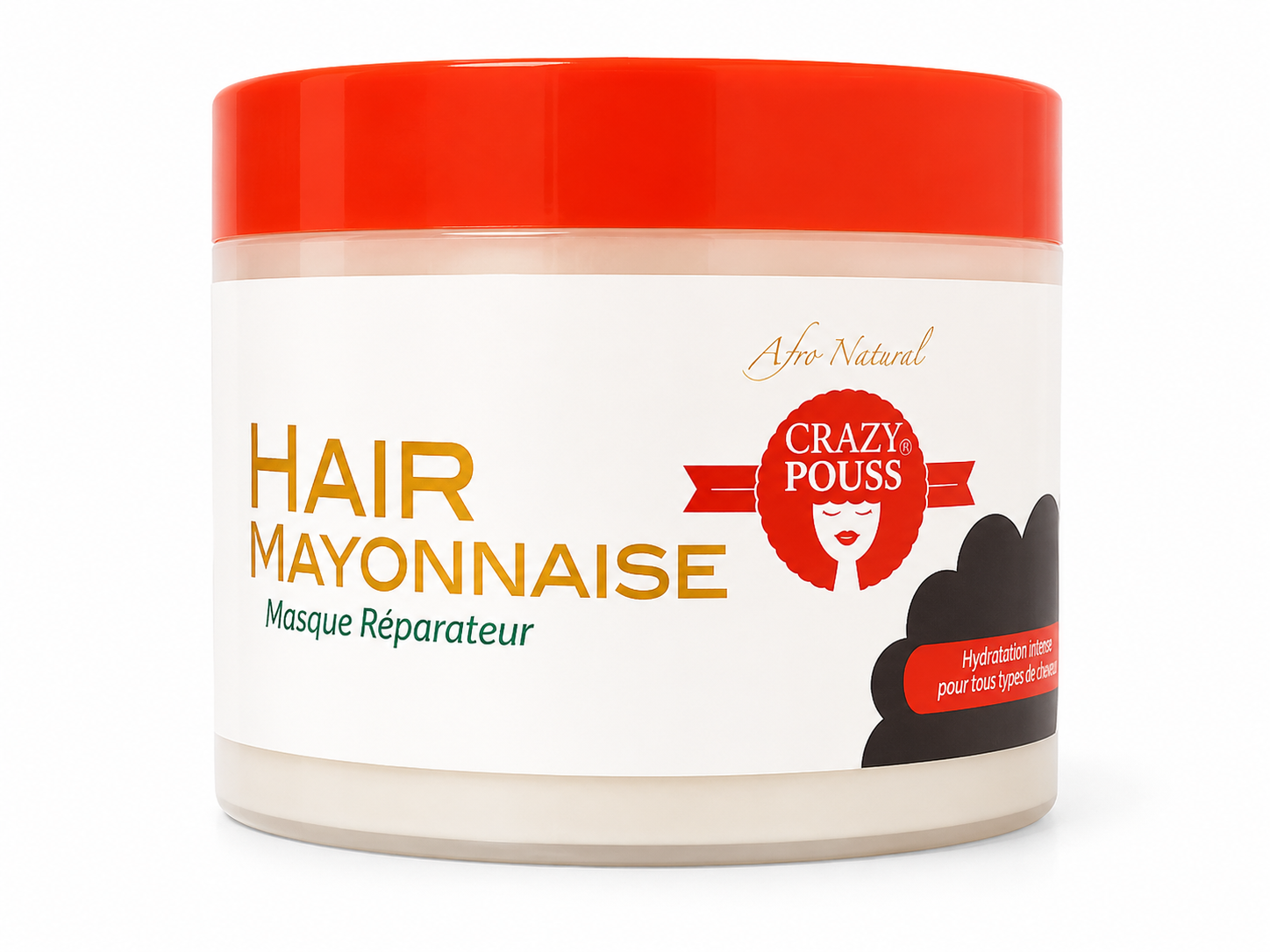 Masque Réparateur Mayonnaise 500ml - CRAZY POUSS