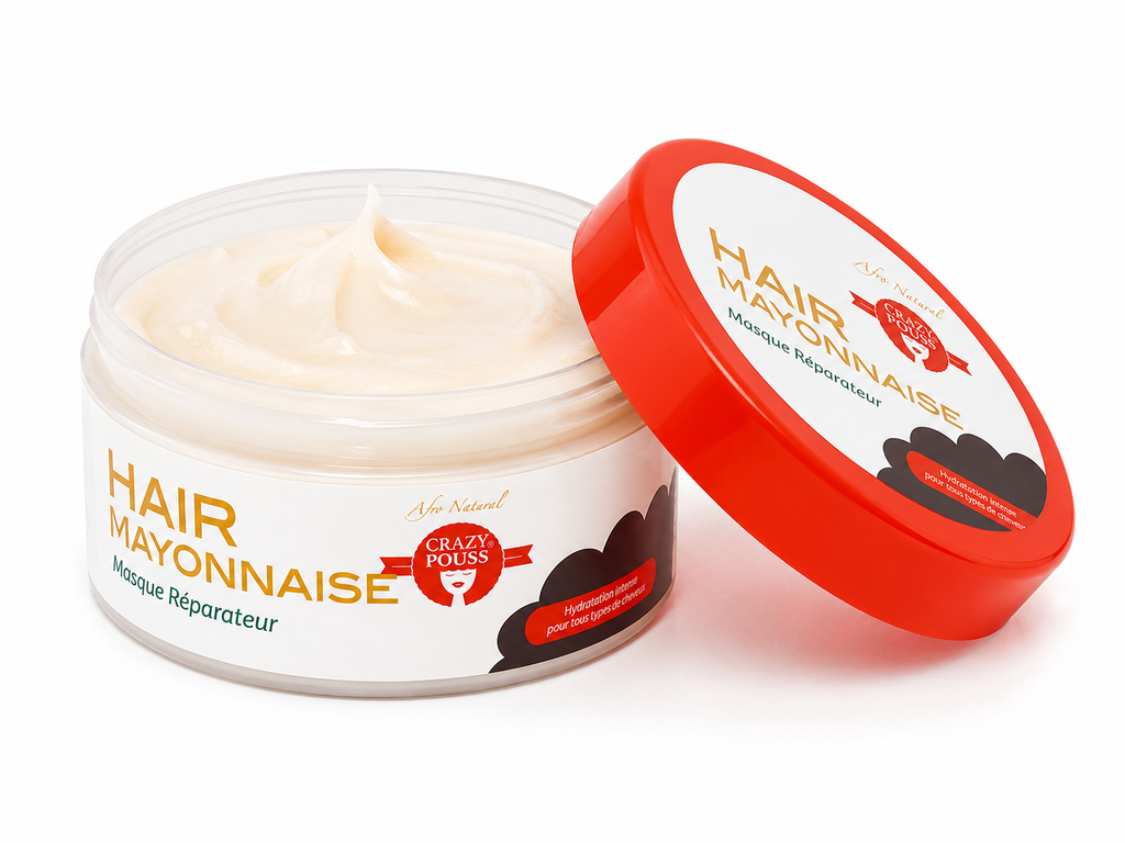 Masque Réparateur Mayonnaise 500ml - CRAZY POUSS