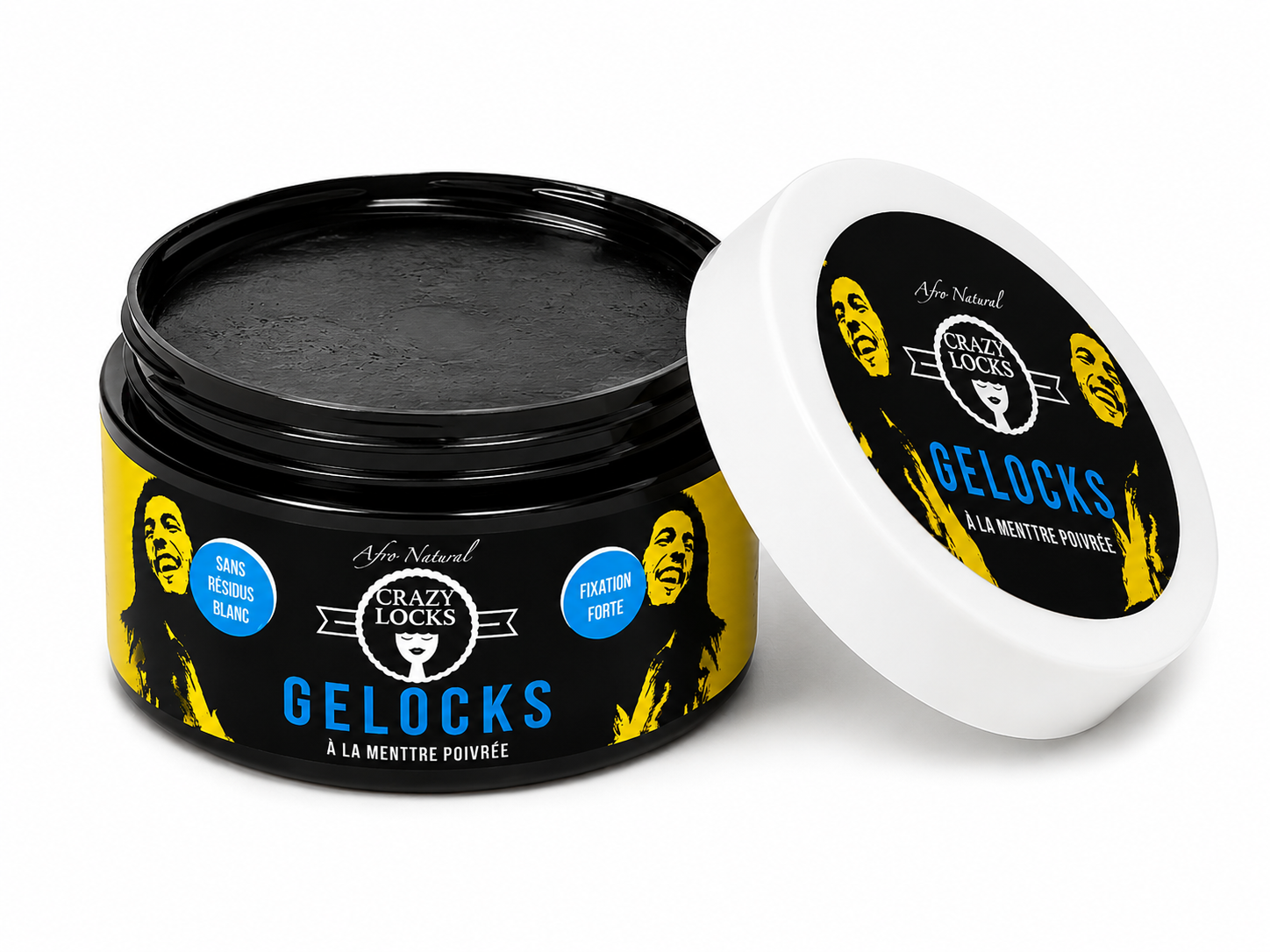 Gelocks Menthe Poivrée 250ml - CRAZY POUSS