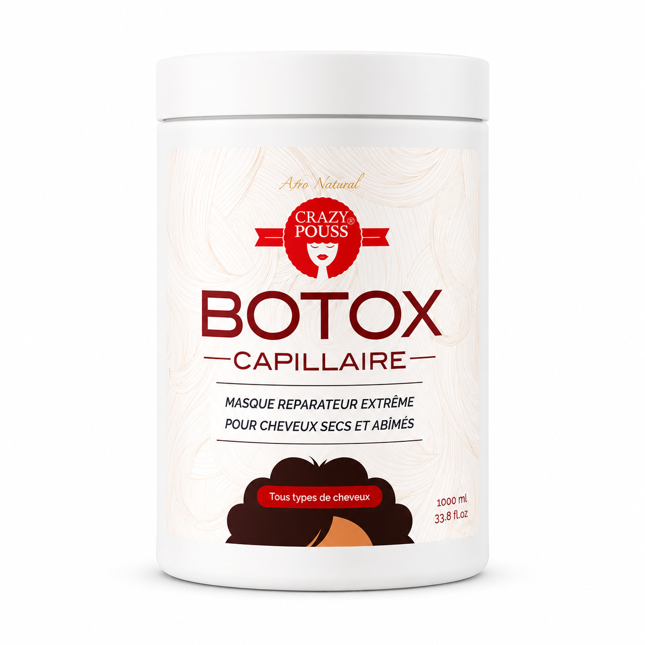 Botox Capillaire 500G - CRAZY POUSS