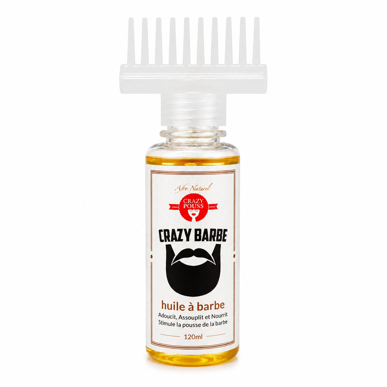 Huile Barbe 120ml - CRAZY POUSS