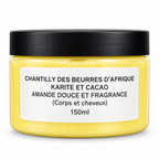 Creme Chantilly CACAO/KARITE/AMANDE DOUCE 150ml - COMME GRAND MERE