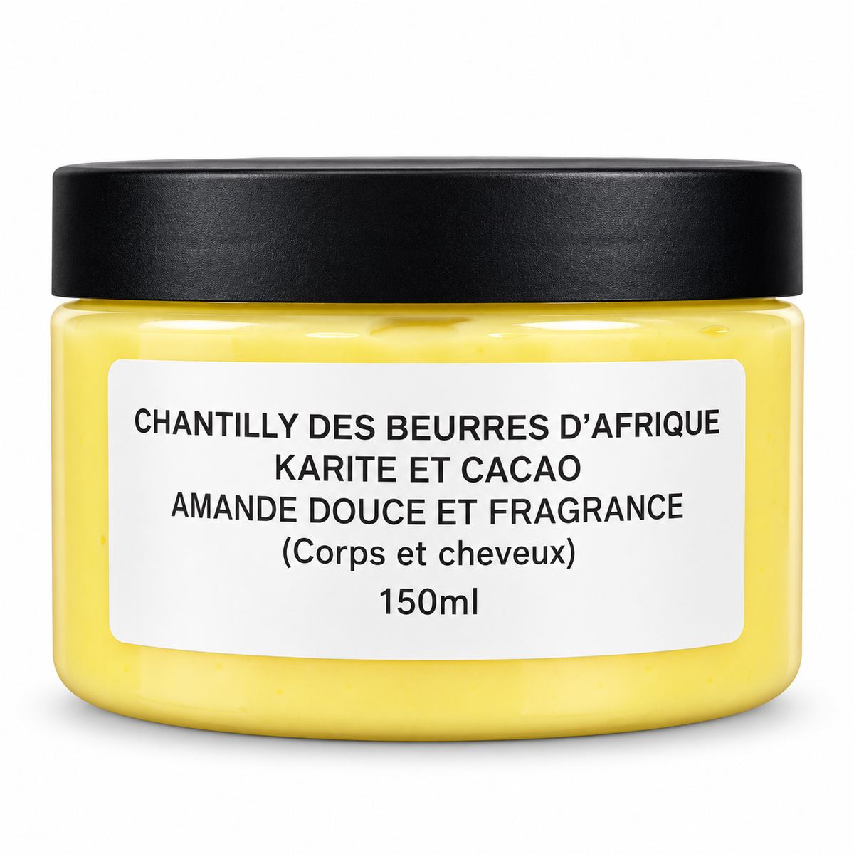 Creme Chantilly CACAO/KARITE/AMANDE DOUCE 150ml - COMME GRAND MERE