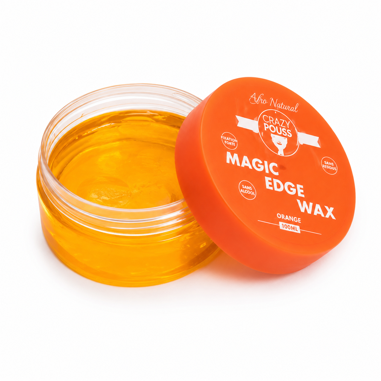 CRAZY POUSS – Magic edge wax orange