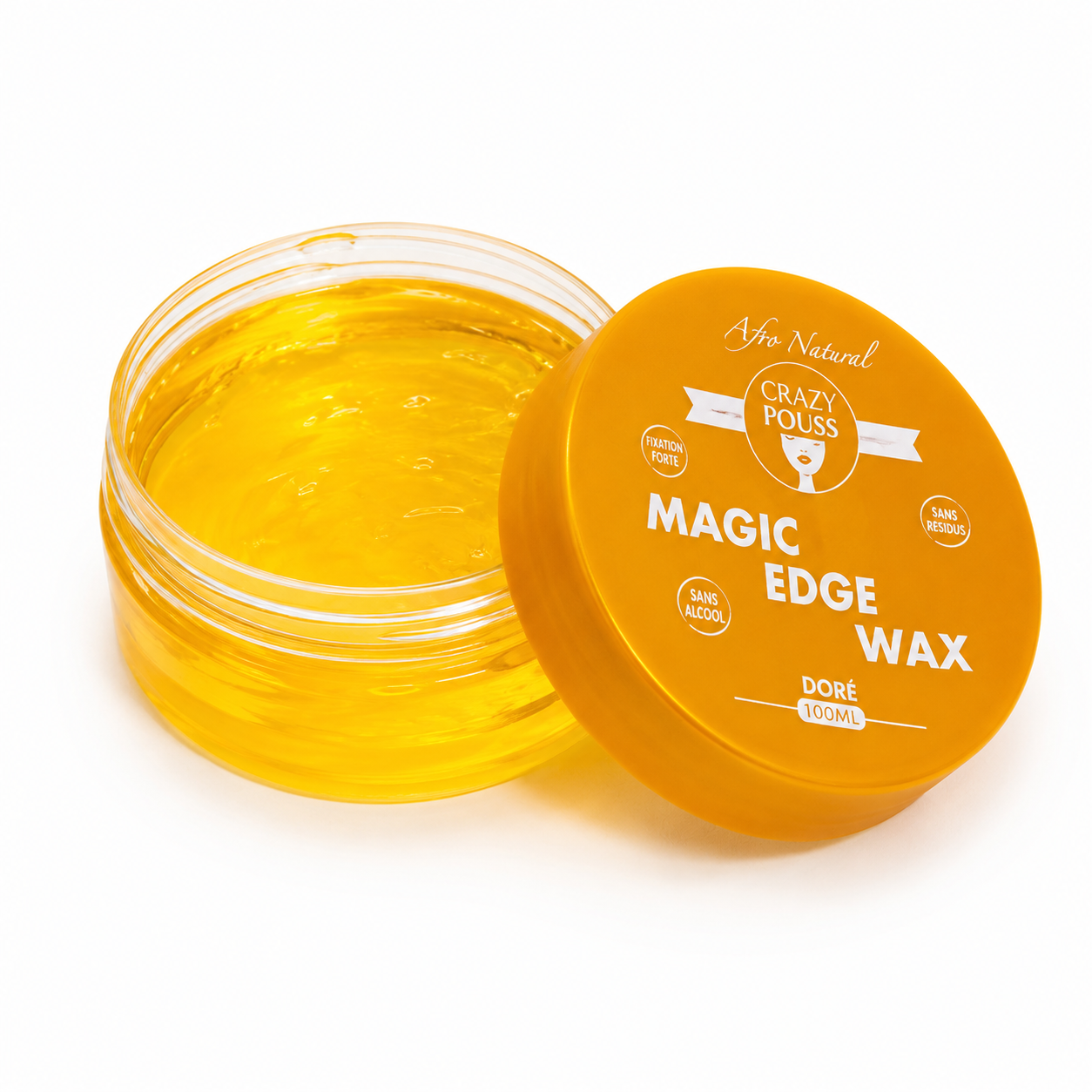 CRAZY POUSS – Magic edge wax doré