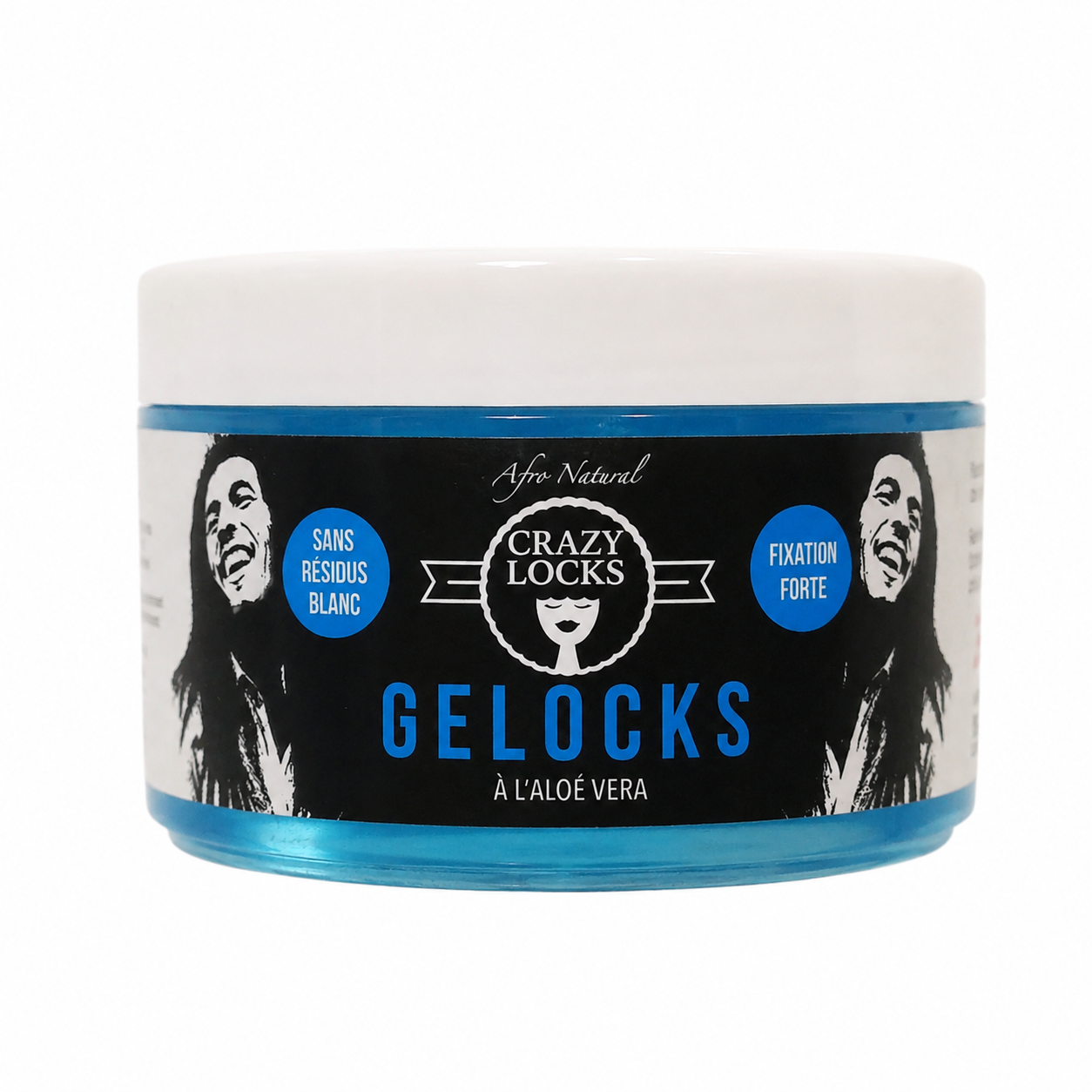 Gelocks à l'Aloe Vera BLEU 300ml - CRAZY LOCKS