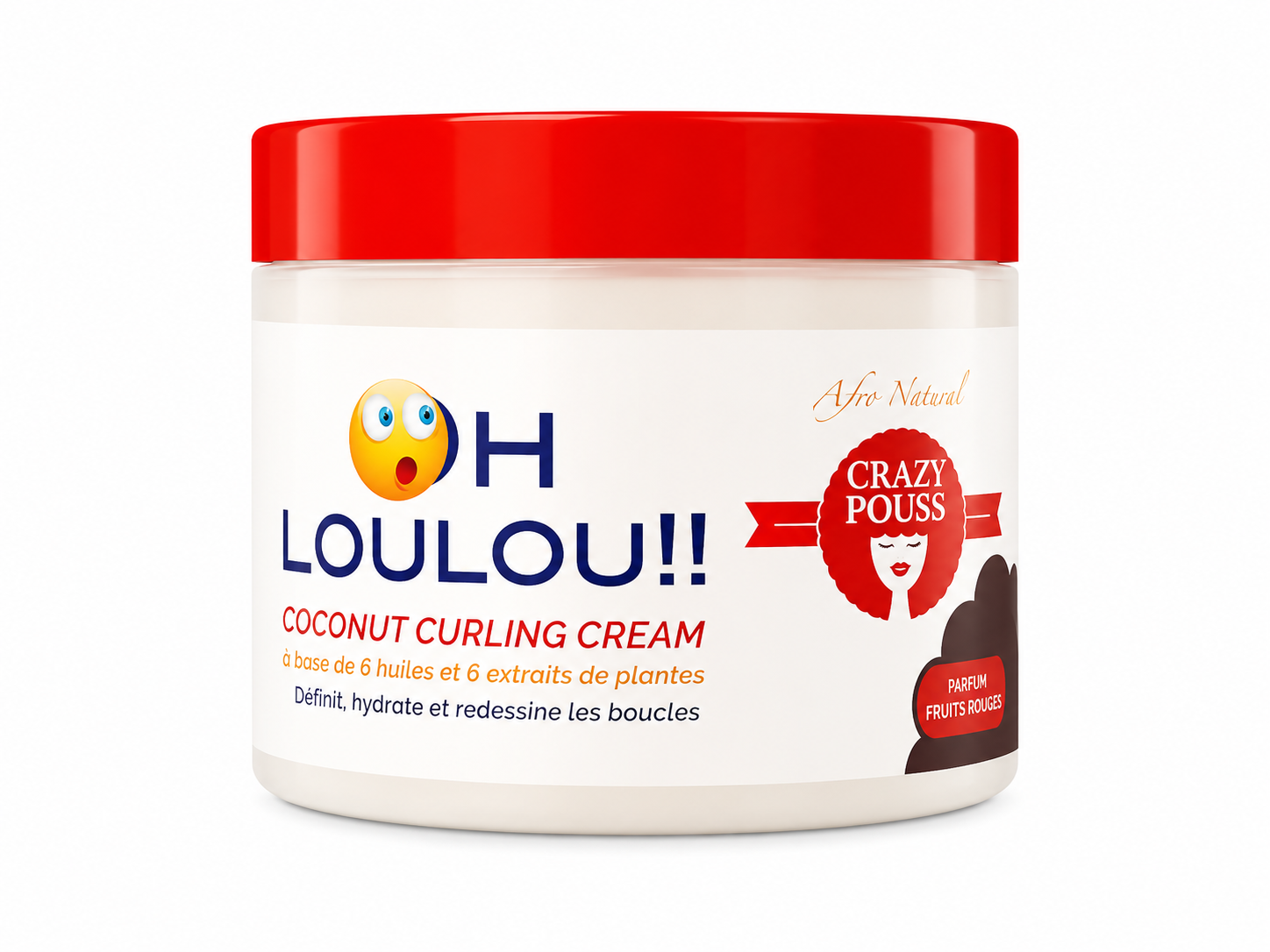 CRAZY POUSS –  Oh Loulou Coconut Curling Crème