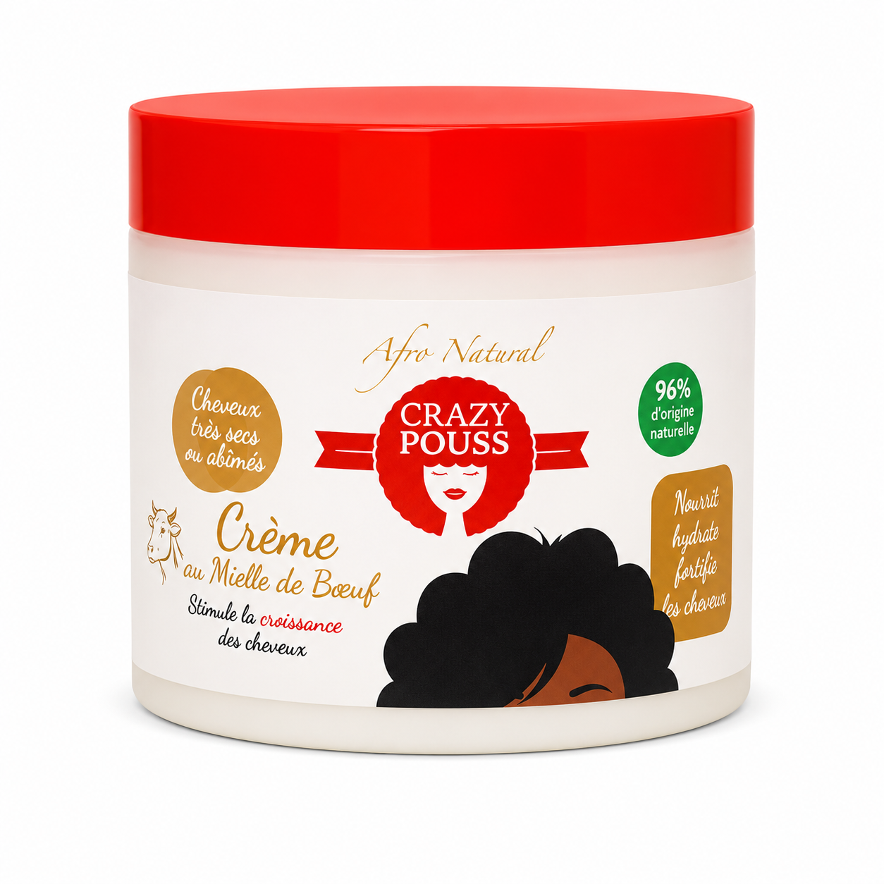 Crème Moelle de Boeuf 500ml - CRAZY POUSS