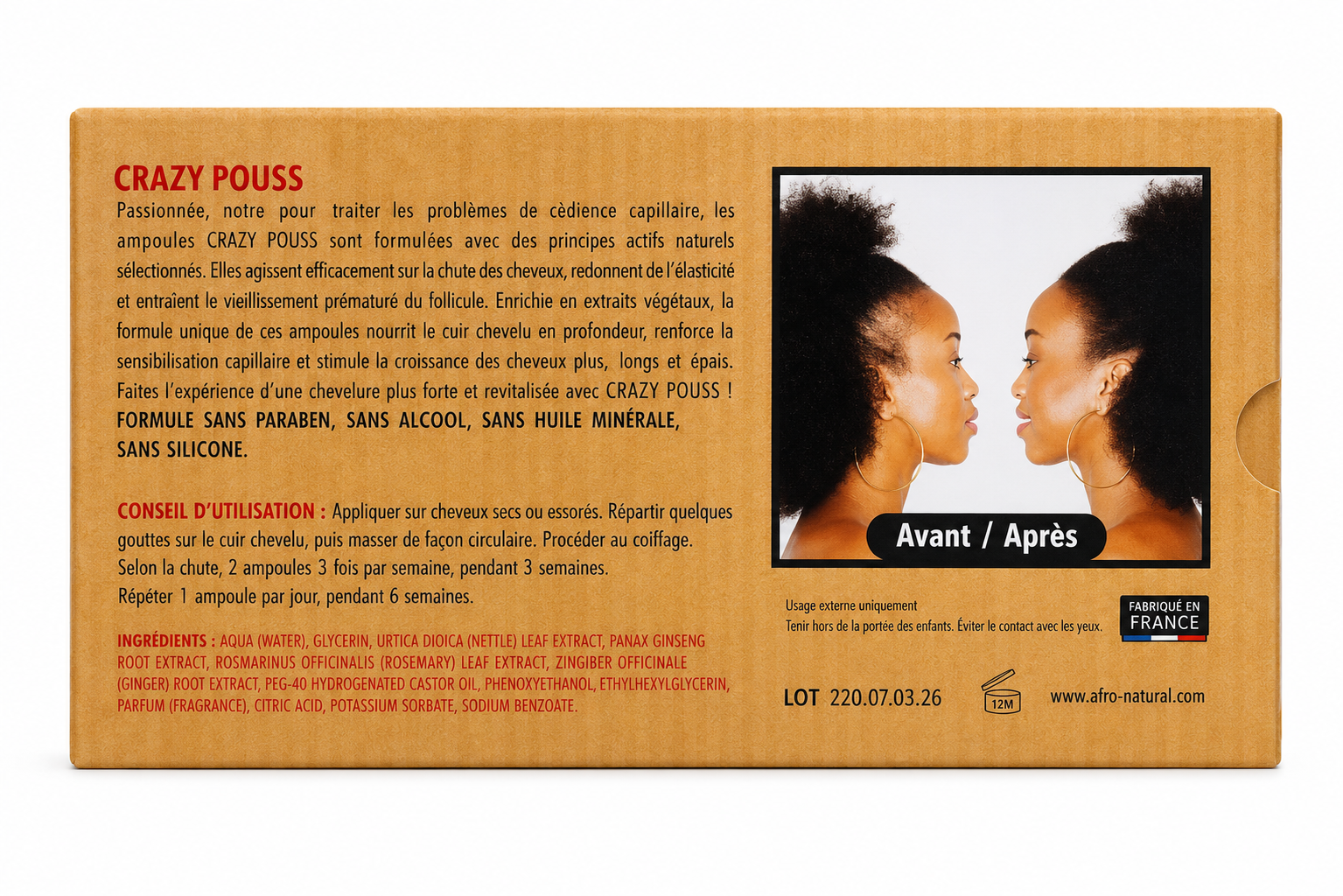 Traitement Cure Intensive Ampoule