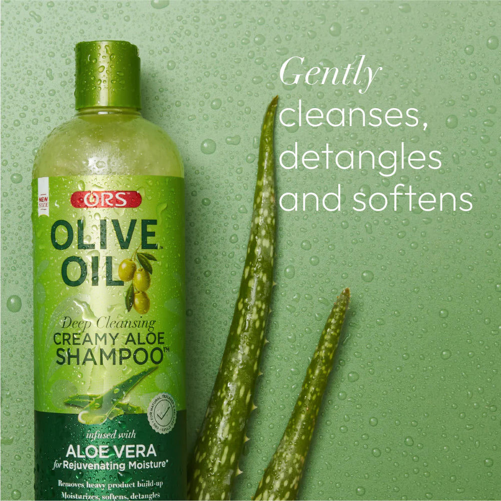 Shampoing Creamy Aloe & Olive Oil 370ml - ORS