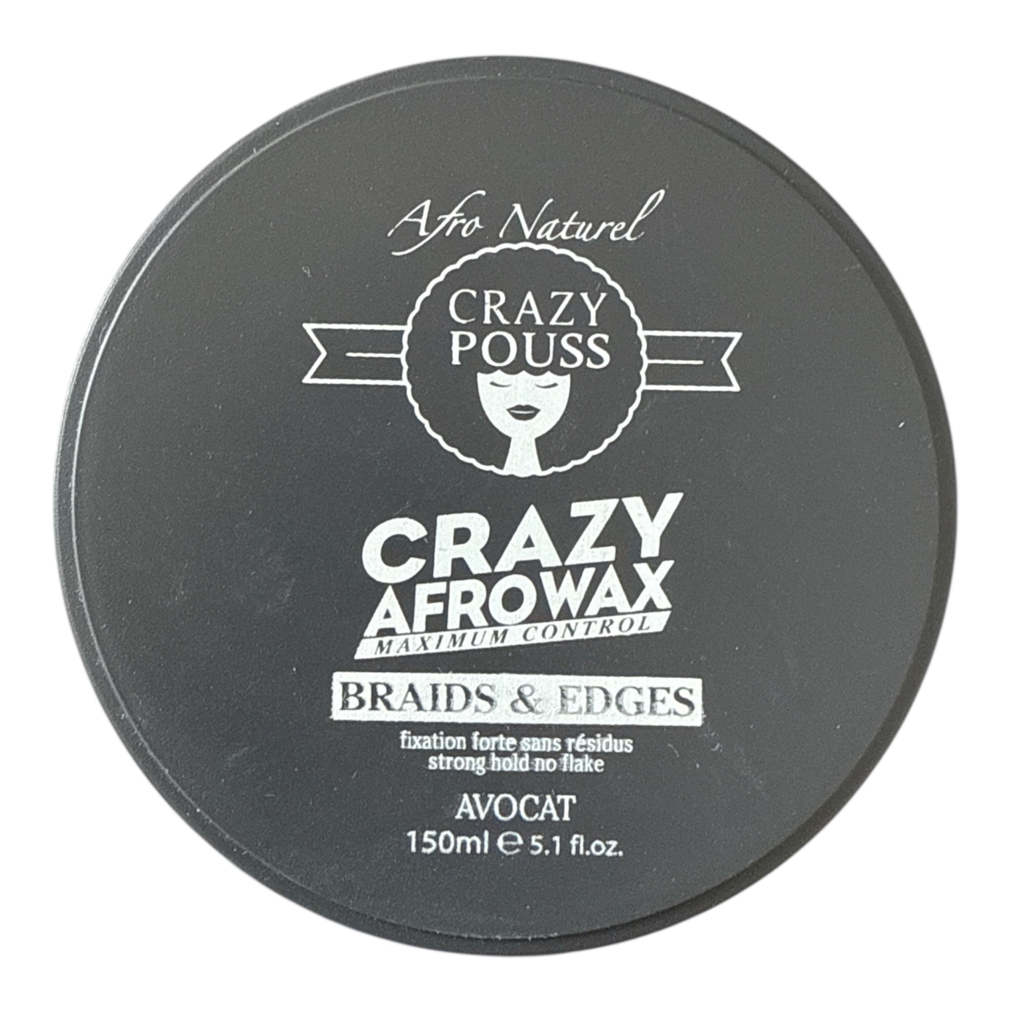 Cire Coiffante Avocat AFROWAX 150ml - CRAZY POUSS
