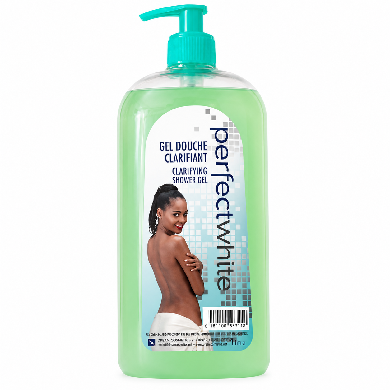 Gel douche clarifiant 1L - PERFECT WHITE