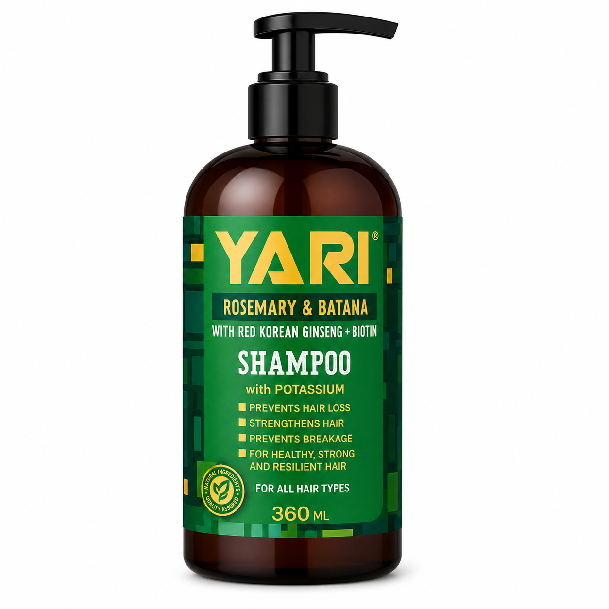 Shampoing Romarin Batana 360ml - YARI