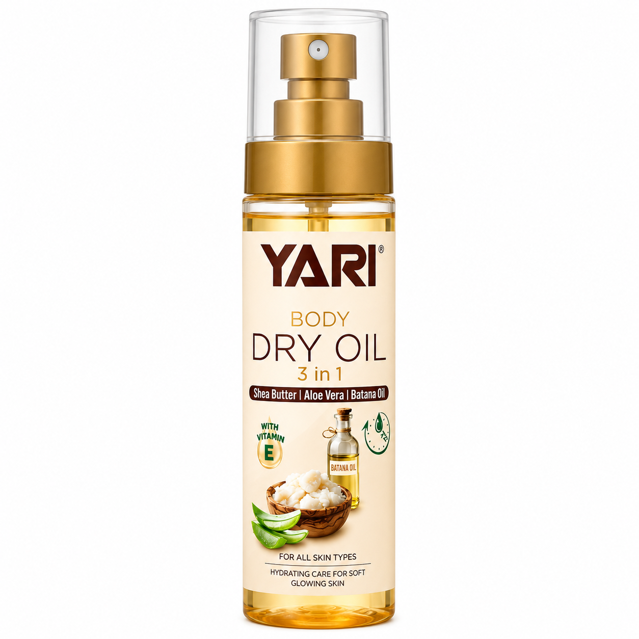 Huile Corporel DRY OIL 3in1 - YARI