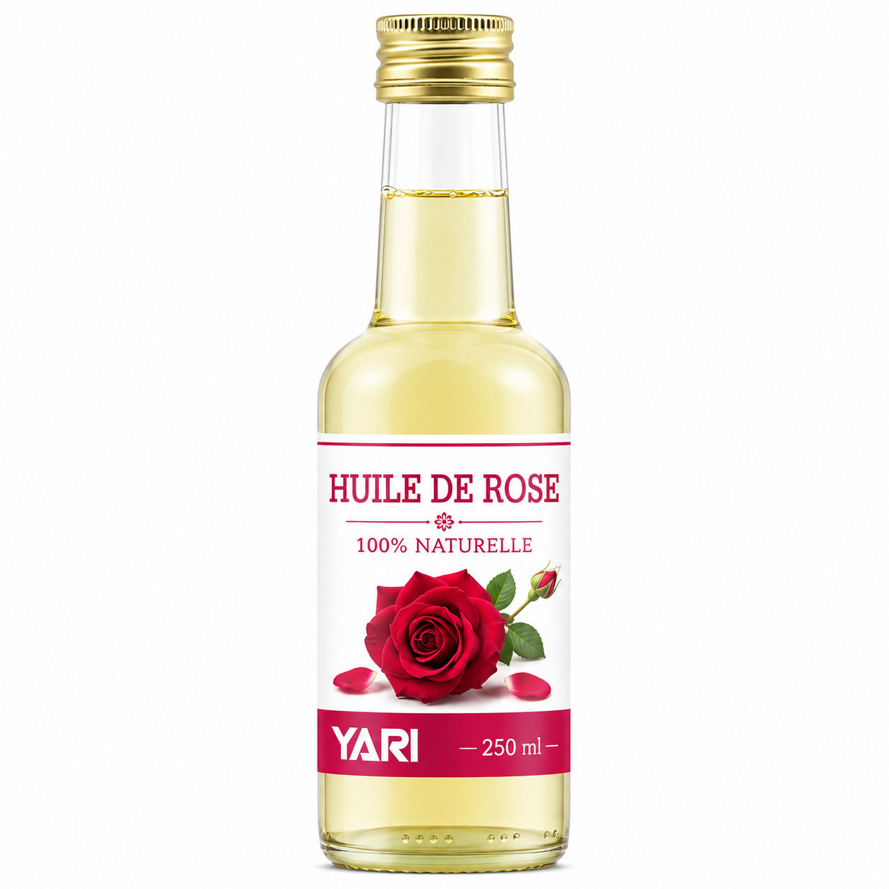 Huile de Rose 100% Pure 250ml - YARI
