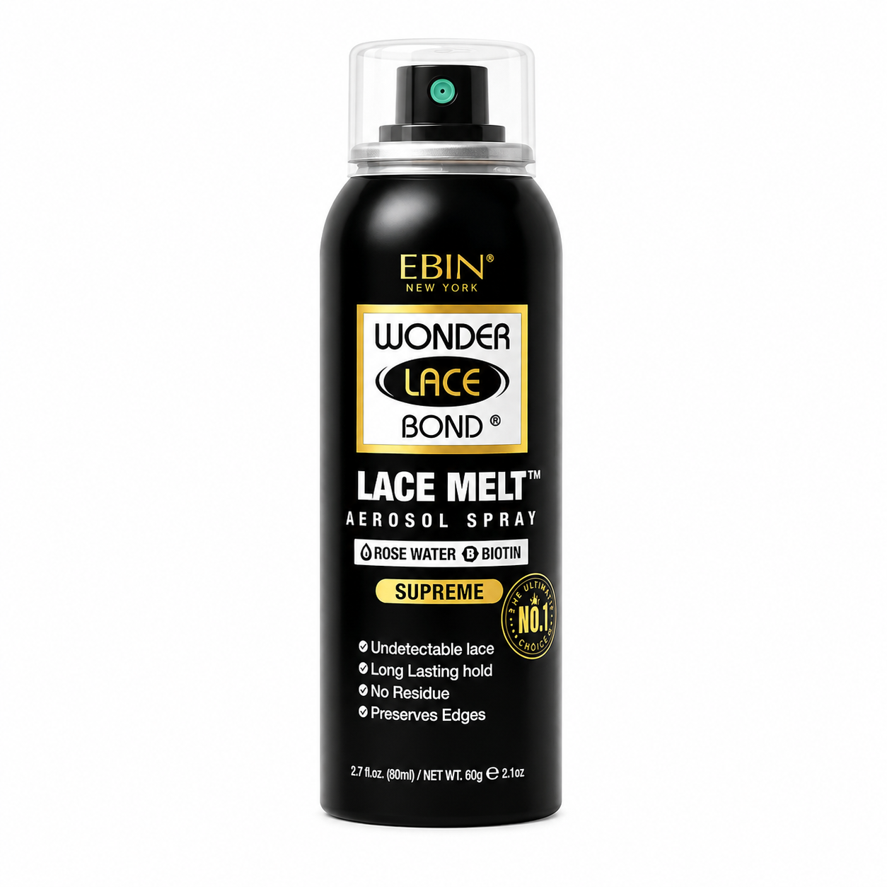 Lace Melt Spray SUPREME Rose Water 60g - EBIN