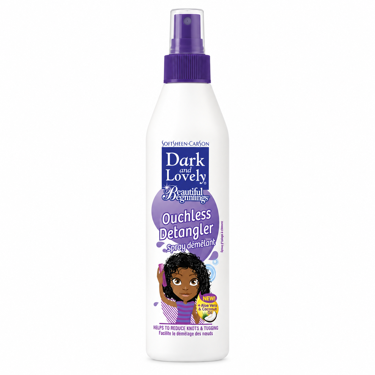 Spray Démêlant Enfant OUCHLESS DETANGLER 250ml - DARK AND LOVELY