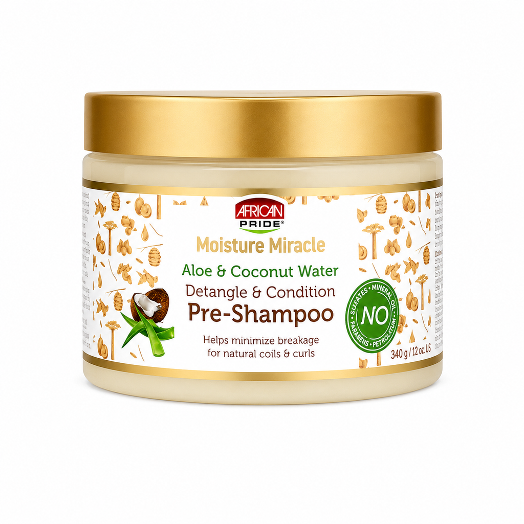 Pre-Shampoo 340g - AFRICAN PRIDE MOISTURE MIRACLE