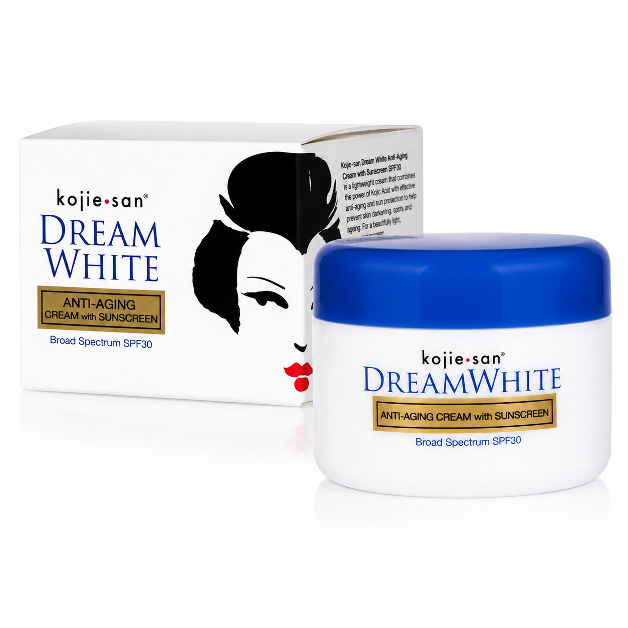 Crème Visage Anti-Age Dream White 30g - KOJIE SAN