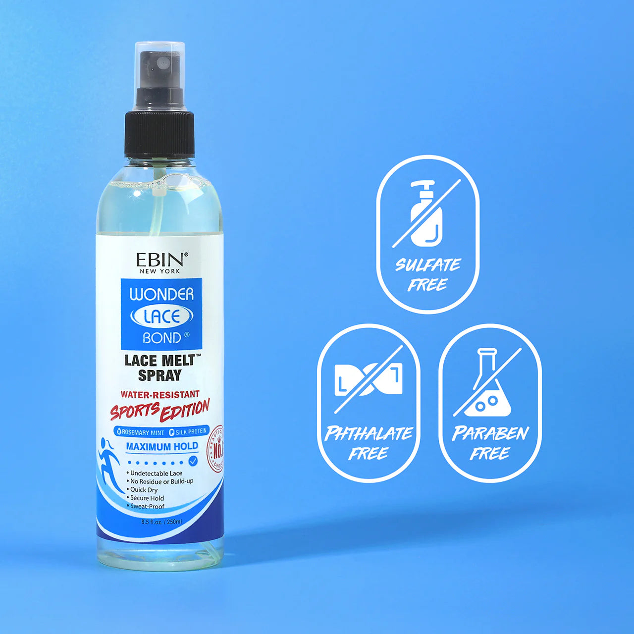 Lace Melt Spray SPORTS EDITION 250ml - EBIN