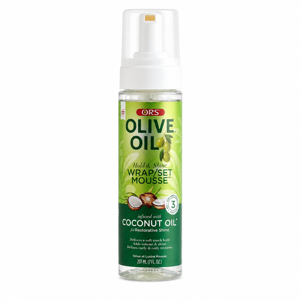 Mousse Coiffante Olive & Coco WRAP/SET MOUSSE 207ml - ORS