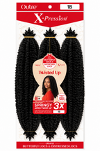 Springy Afro Twist 16 pouces Couleur 1B - XPRESSION