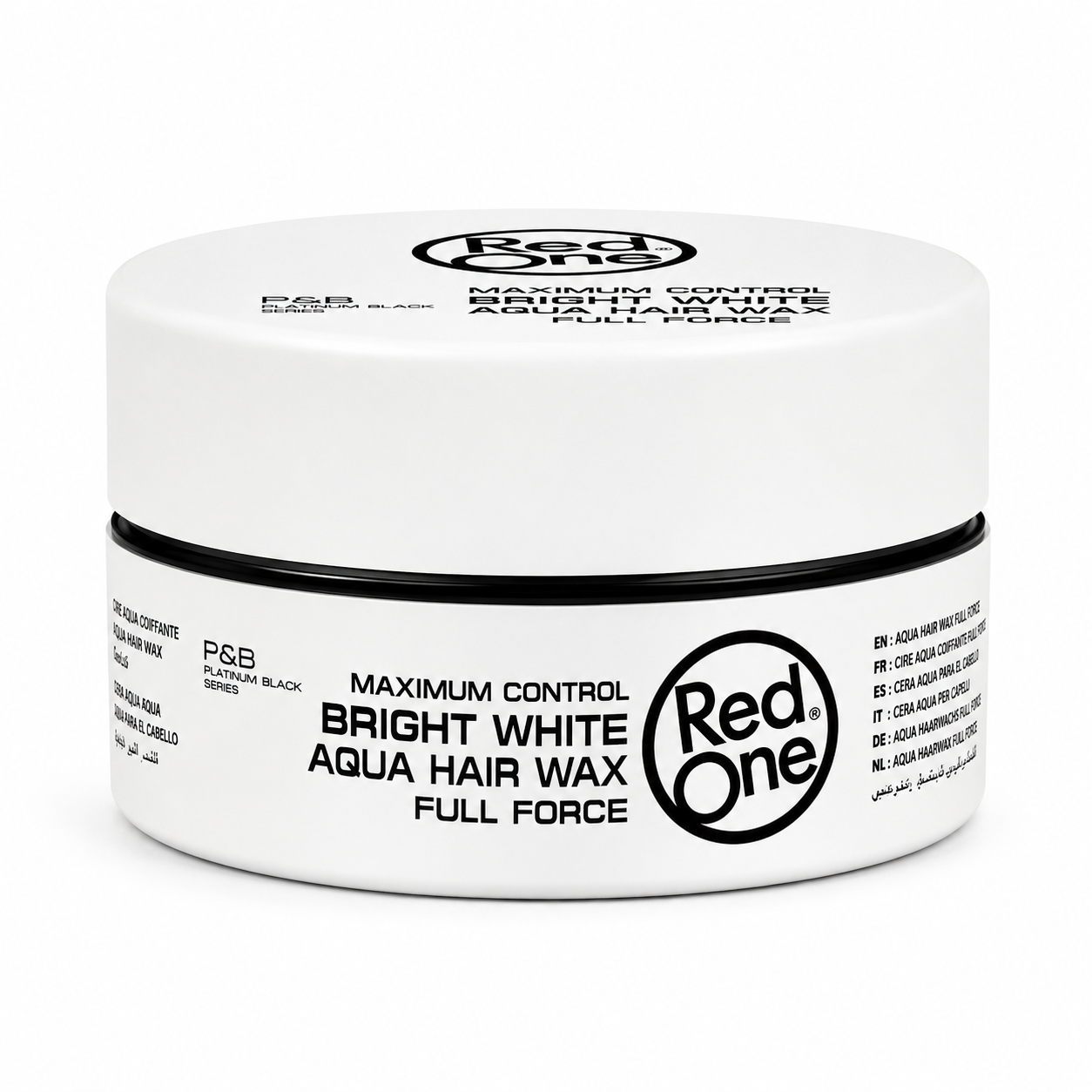 Cire Coiffante Aqua Hair Wax Blanc 150ml - RED ONE