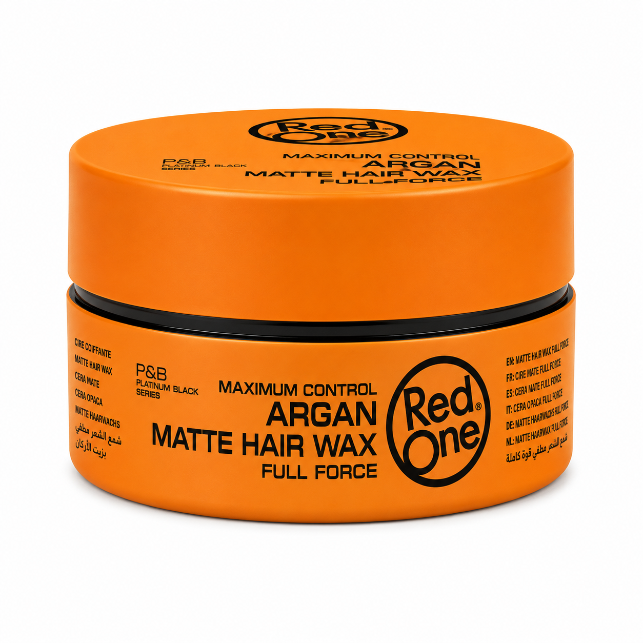 Cire Coiffante Argan Matte Hair Wax Marron - RED ONE
