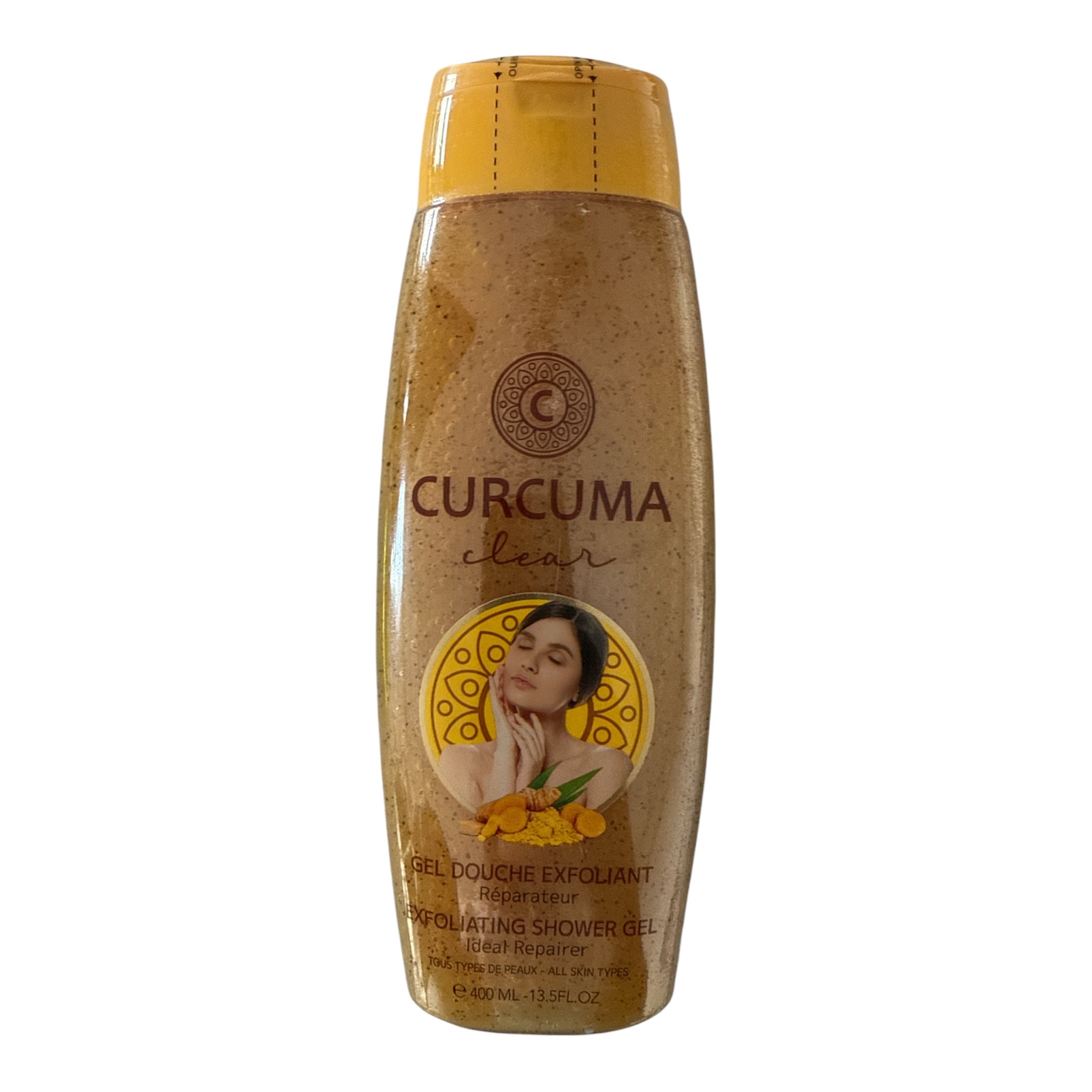 Gel Douche Exfoliant 400ml - CURCUMA CLEAR