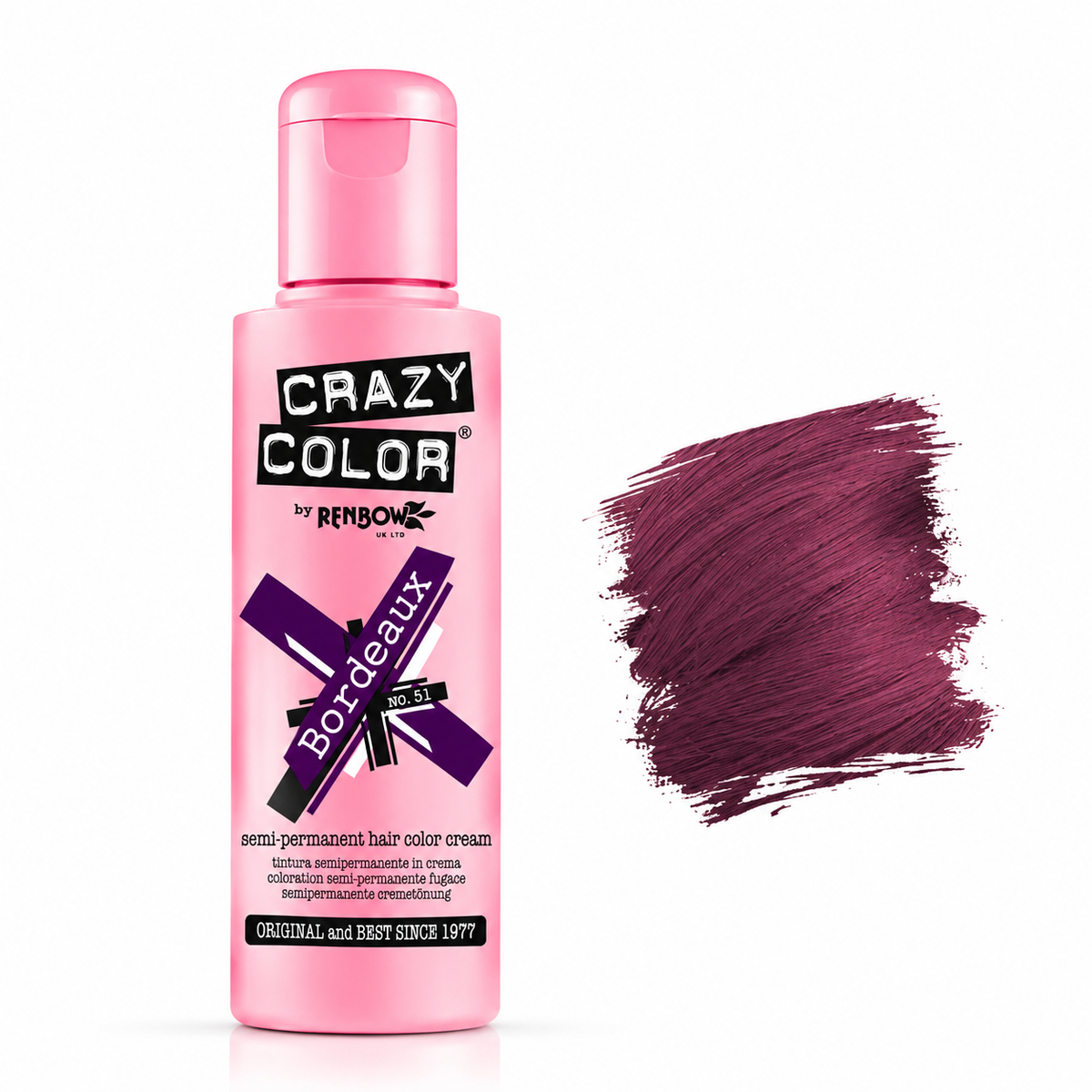 Bordeaux no.51 - CRAZY COLOR